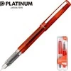 Platinum Platininis „Prefounte“ vermilioninis oranžinis plunksnakotis, F dydžio, plastikinėje blisterinėje pakuotėje, oranžinis