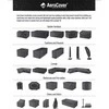 Platinum Apdangalas sodo sofai Aero Cover 205x100xH70cm pilkas