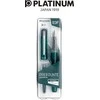Platinum Platininis „Prefounte Dark Emerald“ plunksnakotis, F, plastikinėje pakuotėje, blisterinėje pakuotėje, žalia