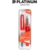 Platinum rašiklis Prefounte Vermilion Oranžinis, M, plastikinėje pakuotėje, ant lizdinės plokštelės, oranžinė