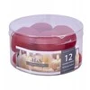 Donau Home Plūduriuojanti žvakė tabletė DONAU HOME, 48x28 mm, 12 vnt., raudona