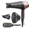Remington | Curl and Straight Confidence Plaukų džiovintuvas | D5706 | 2200 W | Number of temperature settings 3 | Ionic function | Diffuser nozzle | Juodas