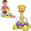 „PlaySkool“ žaislų žirafos veržlės viršuje su rutuliais iš „Hasbro Za5136“