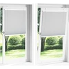 Klostuotos žaliuzės, bordo spalvos, 105x200 cm, audinys, plotis 104,4 cm, poliesteris