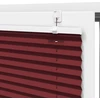 Klostuotos žaliuzės, bordo spalvos, 120x200 cm, audinys, plotis 119,4 cm, poliesteris