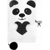 Pliušinis dienoraštis su spyna Panda DERFORM