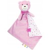 Pliušinis meškiukas su antklode 47x40 MAXI DOUDOU rožinis Chicco