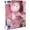 Pliušinis meškiukas su antklode 47x40 MAXI DOUDOU rožinis Chicco