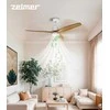 Plustek Lubinis ventiliatorius ZCF 7602 40W 132cm LED 18W buko/baltos spalvos