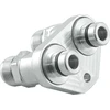 PMC pavarų dėžės alyvos aušintuvo adapteris PMC ZF 8HP70 BMW dyzelinas + speneliai 18x1,5 AN10