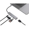 PNY CONCEPTRONIC ausinės USB-C->HDMI, 2xUSB-A, SD/TF, 100WPD, + 15cm g