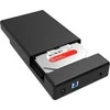 „Pocket Orico“ 3,5 colio SATA HDD / SMD – USB 3.0 (3588US3-V1-EU-BK-BP)
