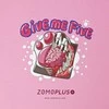 ZOMOPLUS Give Me Five pelės kilimėlis žaidimams, 500x420mm - rožinės spalvos