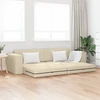 Sofa lova Kreminė 245 x 78 x 77 cm audinys