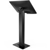 Laikiklis Podspeakers Compulocks Brandable VESA Floor Stand for Screens Up to 32 Inches - Juodas, 81.3 cm (32''), Universal, Universal screens iki 32'', Juodas, Steel, Floor