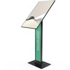 Laikiklis Podspeakers Compulocks Brandable VESA Floor Stand for Screens Up to 32 Inches - Juodas, 81.3 cm (32''), Universal, Universal screens iki 32'', Juodas, Steel, Floor