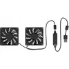Natec | Nešiojamas kompiuteris Cooler Pad, 2 Fans | Tern 2 Plus | Juodas