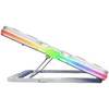 Rampage Glacier Gamingowa podstawka chłodząca pod laptop 14–17”, 2600RPM, balta