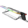 Rampage Glacier Gamingowa podstawka chłodząca pod laptop 14–17”, 2600RPM, balta