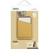 Dėklas UNIQ Lyden DS Magnetic RFID Wallet Phone Stand Geltona-Pilkas/Canary Geltona-Flint Pilkas