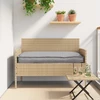 Pagalvėlė Pilka 120 x 50 x 12 cm Oksfordo audinys