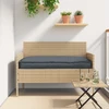 Pallet pagalvių rinkinys 2 vnt. Oksfordo audinys Antracitas