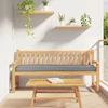 Pallet pagalvė Pilka 200 x 40 x 8 cm Oksfordo audinys