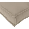 Pagalvėlė Oksfordo audinys Taupe 120 x 80 x 12 cm