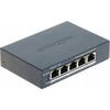 Šakotuvas Hikvision 5 prievadų komutatorius DS-3E1505P-EI/M
