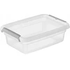 Moxom Basestore container with lid and clips, 14x19x6 cm 1 L