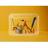 Moxom Basestore container with lid and clips, 14x19x9 cm 1,5 L