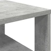 Lentyna batams, betono pilka, 61x32x70cm, apdirbta mediena
