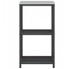 Virtuvės lentynų vienetas HATTEM Juoda 40 x 50 x 92 cm Plienas