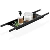 Bathroom Solutions Vonios Lentyna 68 cm Bambuko Medinė Juoda