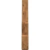 Sieninė lentyna, medienos, 90x15x119,5cm, mediena, kubų formos