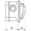 Polam Nakło Nest 32A 3P + N + Z IP44 izoliuotas p / t 230 / 40V 26422- 420