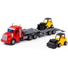 Polesie Polesie 77049 PROFI automobilis su priekaba + volas Mini + krautuvas Mini