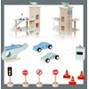 Polesie B70M Medinis automobilių parkingas, automobiliai, garažas, liftas