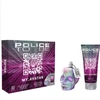 Rinkinys Police: „To Be My Avatar“ drėkinamasis losjonas kūnui, 100 ml + „To Be My Avatar“ kvepalai moterims, 40 ml
