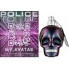Police To Be My Avatar Woman EDT tualetinis vanduo unisex, 125 ml