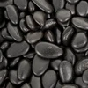 Poliruoti juodi akmenukai 20-30 mm akvariumo terariumui, 10 kg/pakuotė