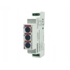 Pollin Modulinė lempa, trifazė, raudona, su saugikliu 5x20mm, 100mA, 10-250V AC, WN-3B