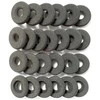 Hewlett Packard (HP) Poly Juodas Ear Cushion Donut (25 vnt.) Be lokalizacijos