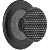 PopSockets Round Aluminum Triangle Knurl Grip MagSafe telefono laikiklis ir stovas, juodas