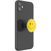 „PopSockets PopTop Combo“ emaliuotas „Be Happy“ geltoninis telefono laikiklis ir stovas