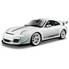 *BBURAGO metal. 1:18 PLUS PORSHE 911 GT3 RS Baltas