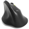Port Designs PORT CONNECT Ergo Soft COLLECTION, belaidė pelė, USB-A/Bluetooth, 2.4GHz, 1600DPI, juodos spalvos