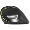 Port Designs PORT CONNECT Ergo Soft COLLECTION, belaidė pelė, USB-A/Bluetooth, 2.4GHz, 1600DPI, juodos spalvos