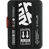 Dėklas Wallet Skinarma Mirage Phaze Magnetic Grip Stand juodos spalvos