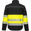 Gero matomumo PORTWEST PW375 Softshell striukė , Dydis: XXL, Pw spalvos: Juodas/Geltona